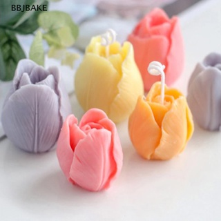 [cxFSBAKE] Silicone 3D Candle Soap Mould DIY Flower Candle Epoxy Mold Aroma Wax Soap Molds  KCB