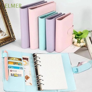 สินค้า Elmer ปกหนัง Pu สําหรับโน๊ตบุ๊คปกหนัง A6 / A5