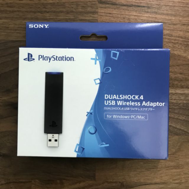 Dualshock 4 usb wireless adapter ตัวรับสัญญาณจอย ps4 ต่อกับ pc Shopee