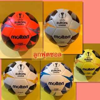 ภาพขนาดย่อของภาพหน้าปกสินค้าลูกฟุตซอล ฟุตซอล futsal molten F9U1500-G9 เบอร์ 3.5 มาตรฐาน ลูกฟุตซอลหนังอัด(pvc) 100% จากร้าน thaibasshop บน Shopee