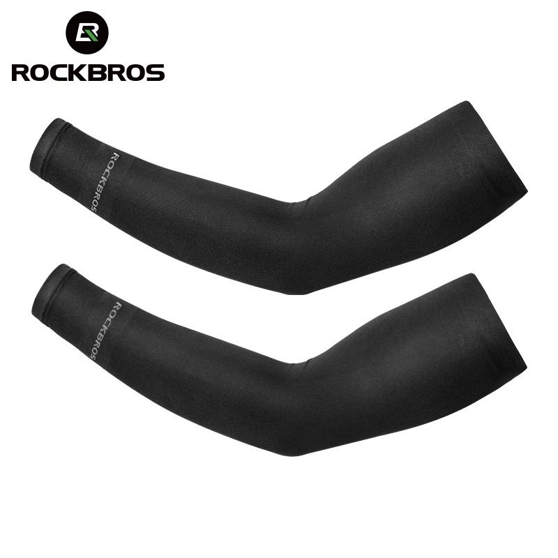 ปลอกแขนกันแดด-rockbros-เนื้อผ้าเย็นสบายปลอกแขนกัน-uv-ปลอกแขนกันยูวี-ปลอกแขนปั่นจักรยาน-ปลอกแขนผ้า-ปลอกแขนออกกำลังกาย