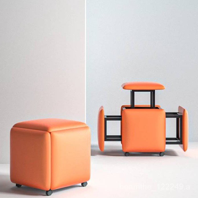 cube-เก้าอี้สตูล-ทรงลูกเต๋า-5-ที่นั่ง-cube-multifunctional-square-พร้อมส่ง