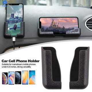 ที่วางโทรศัพท์ในรถยนต์ที่วางโทรศัพท์มือถือในรถยนต์ขาตั้งสำหรับเล่นเกมที่วางโทรศัพท์มือถือ Ipad คอนโซลกลาง Self-Adhesive Universal Adjustable Car Navigation Bracket 【Blue】