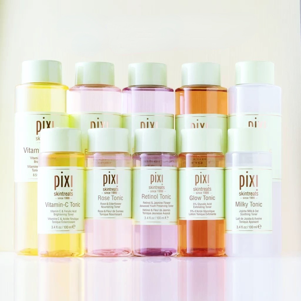 ของแท้-pixi-tonic-glow-vitaminc-retinol-collagen-milky-tonic-clarifying100ml-pixi-toner-ของแท้-มีหลายสูตรค่ะ