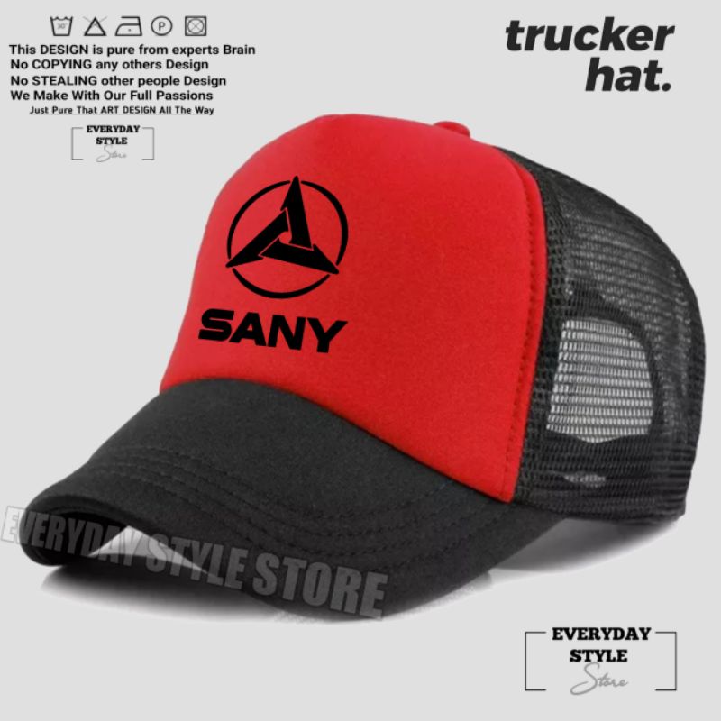 sany-trucker-หมวกตาข่าย