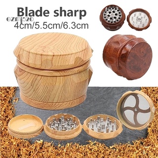 【AG】40/55/63mm Wood Metal Grinder Tobacco Herb Spice Crusher Cigarette Grinding Tool