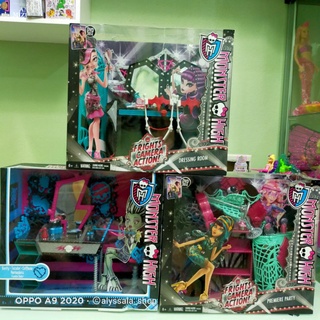 ‼️พร้อมส่ง ของแท้‼️มอนสเตอร์ไฮ Monster High Playset