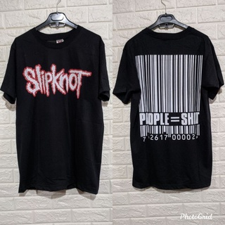 เสื้อยืดพิมพ์ลายแฟชั่น 🔥 ย้อนยุคเสื้อยืด Slipknot BANDS-5XL 🔥