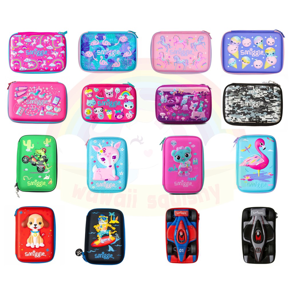 ราคาและรีวิวSmiggle Hardtop Pencil Case กล่องดินสอสมิกเกอ  AUD แบบเยอะ คลิกเลย