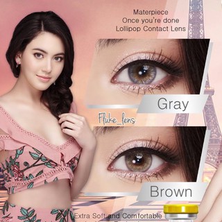 บิ๊กอายสีเทา รุ่น wanna be gray ขนาด บิ๊กอาย ตาโต , คอนแทคเลนส์