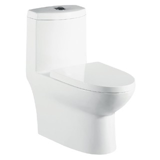 Sanitary ware 1-PIECE TOILET HAFELE 495.61.401 3/6L WHITE sanitary ware toilet สุขภัณฑ์นั่งราบ สุขภัณฑ์ 1 ชิ้น HAFELE 49