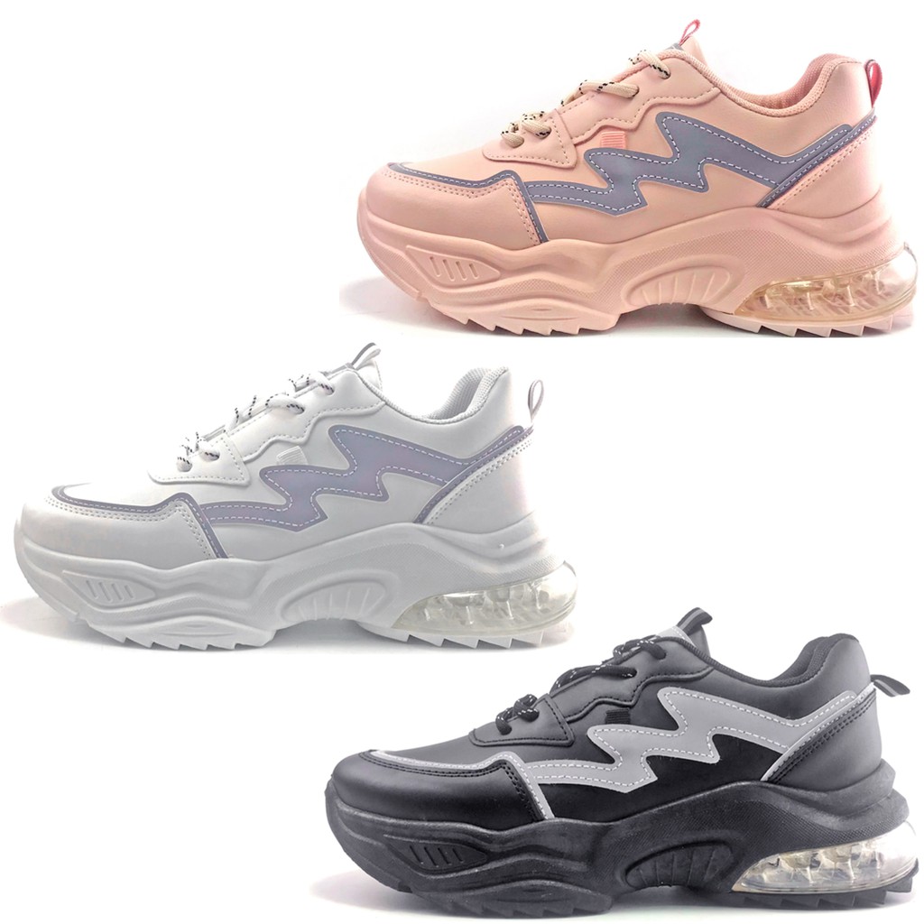 ภาพหน้าปกสินค้าIQ Shoes รองเท้าผ้าใบแบบผูกเชือก มี 3 สี รุ่นHM3-RN2434L