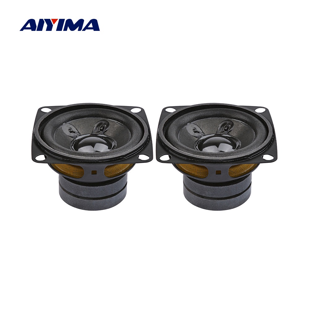 aiyima-ลําโพงขยายเสียง-4-8-ohm-10w-ขนาด-2-นิ้วแบบพกพา-2ชิ้น