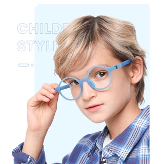 Cyxus แว่นตาแฟชั่น กรอบกลม สําหรับเด็ก 6010