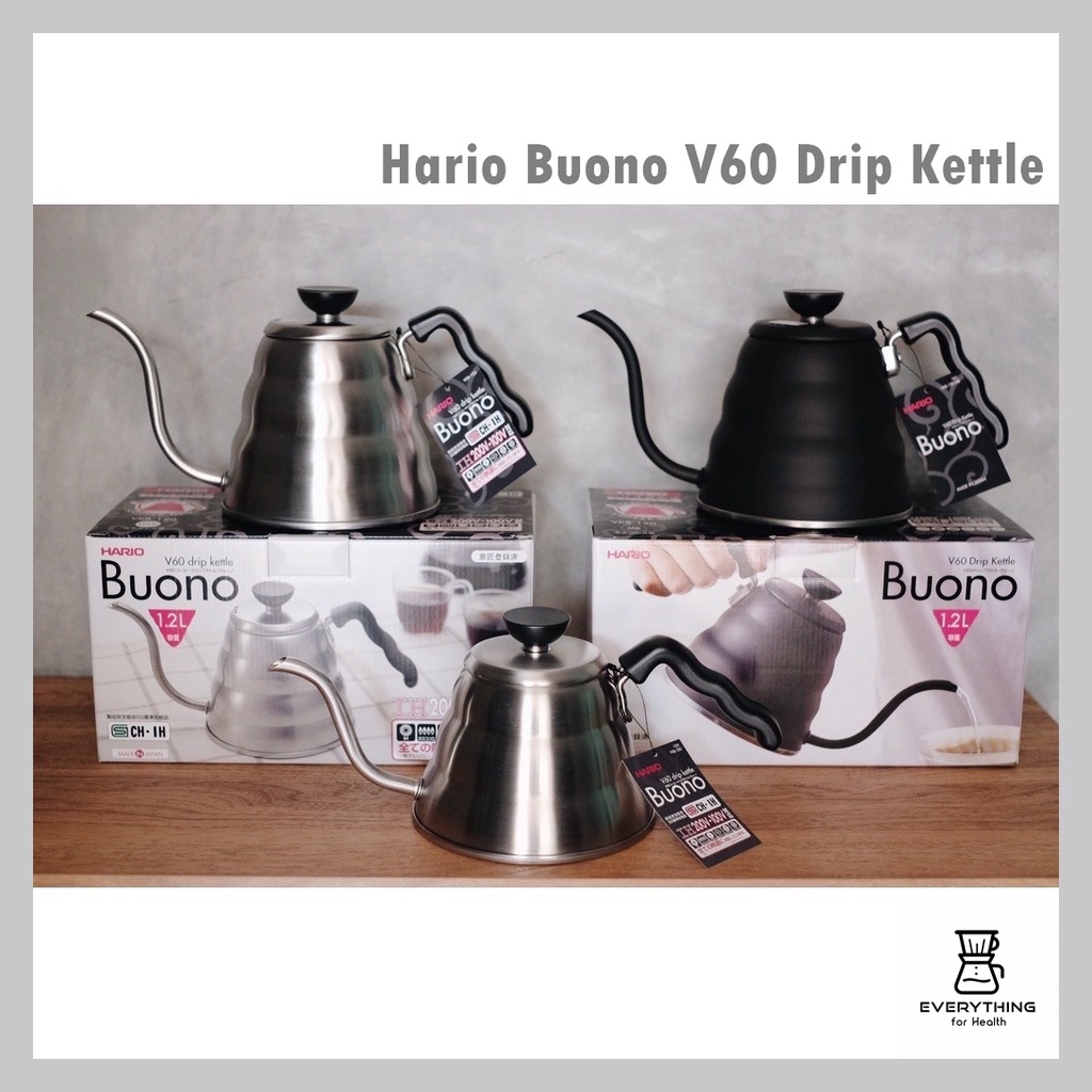 Hario Buono Kettle 1.2L – True Stone Coffee Roasters