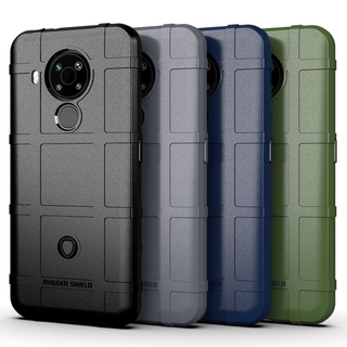 Nokia 5.4 Shockproof Casing Soft TPU Cases Nokia5.4 Full Protector Matte Silicone Back Cover