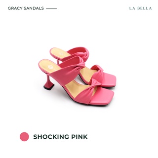 ภาพหน้าปกสินค้าLA BELLA รุ่น GRACY SANDALS - SHOCKING PINK ซึ่งคุณอาจชอบสินค้านี้