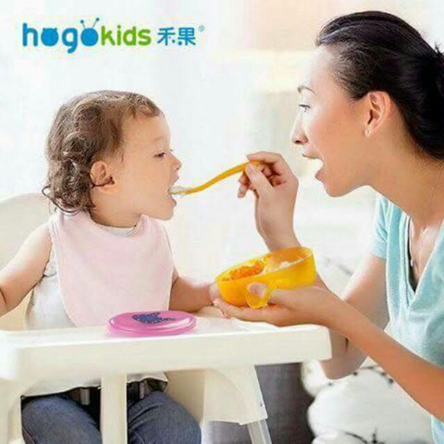 ชุดชามแบ่งช่อง-hogokids-พร้อมช้อนและฝาปิด