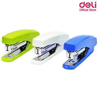 Deli 0238 Stapler #10 ที่เย็บกระดาษเบอร์ 10 (คละสี 1 ชิ้น) เครื่องเย็บสีแฟนซี ที่เย็บกระดาษ อุปกรณ์สำนักงาน เครื่องเขียน