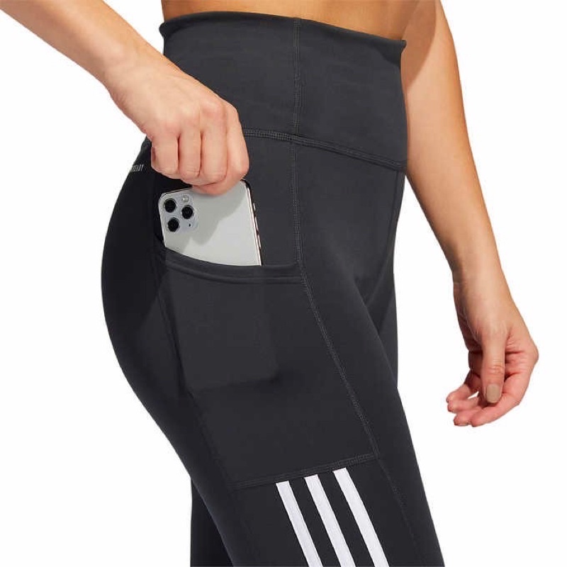 adidas-ladies-3-stripe-tight-with-mesh-จากอเมริกา-ผ้านุ่ม-ใส่สบาย-ระบายอากาศได้ดี