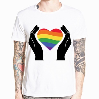 [S-5XL] Lgbt Pride Month เสื้อยืดลําลอง แขนสั้น พิมพ์ลาย LGBTQ Pride สไตล์ฮิปฮอป สําหรับผู้ชาย และผู้หญิง HCP4480