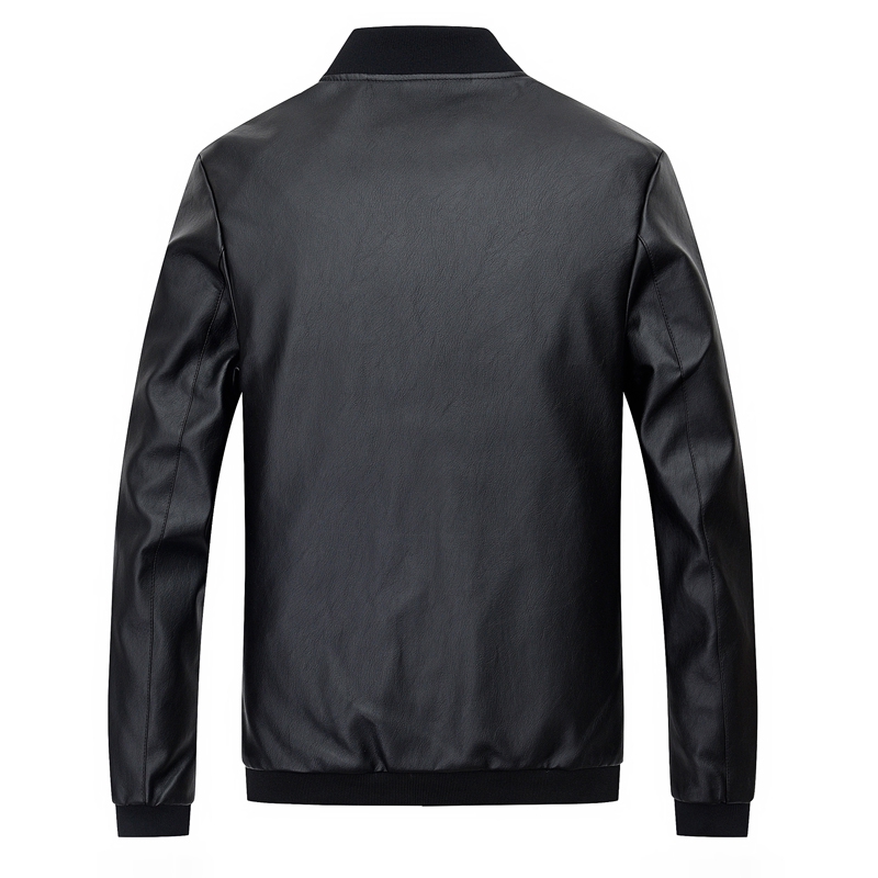 เสื้อแจ็กเก็ตหนัง-pu-แฟชั่นใหม่-สําหรับผู้ชาย-เหมาะกับการขี่รถจักรยานยนต์-harley-jaket-kulit-lelaki