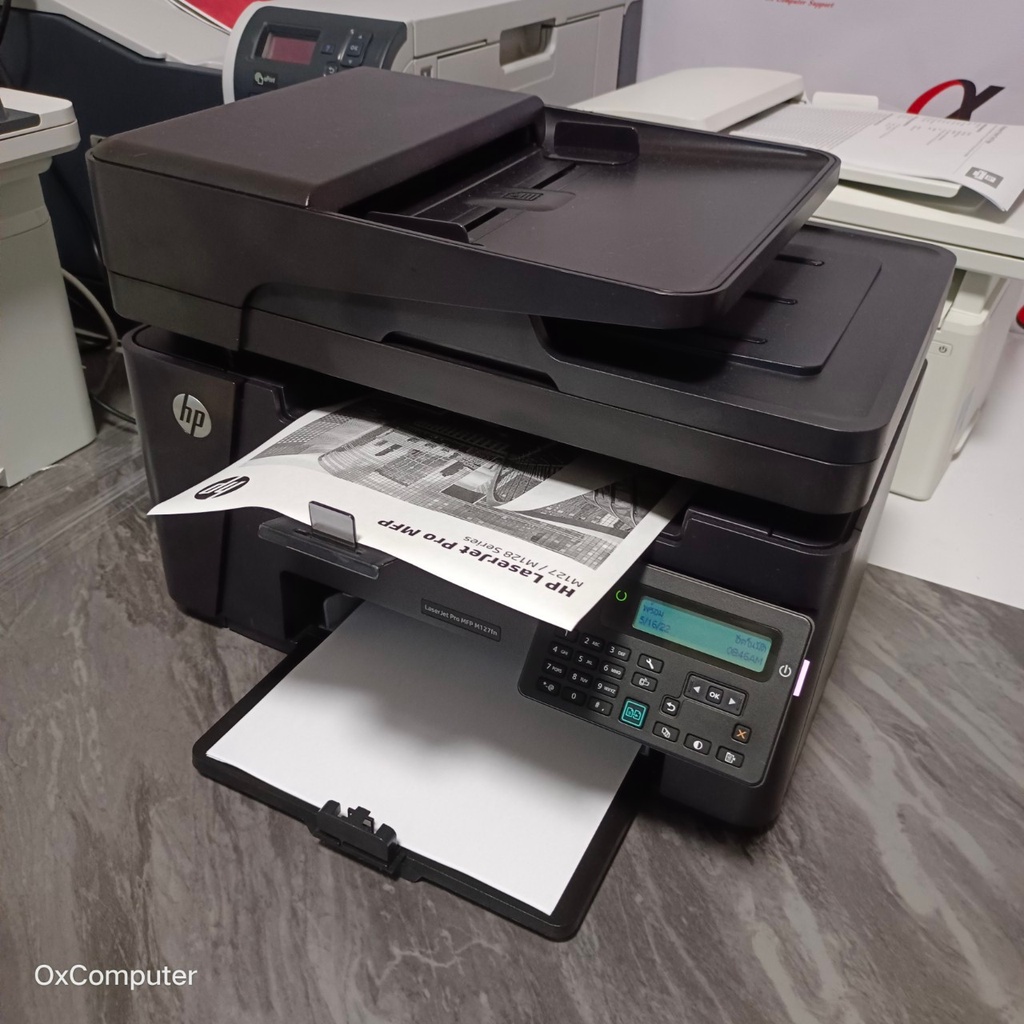 HP Laserjet M127 fn เน็ตเวิร์คได้ (มือสอง) สภาพสวย เลเซอร์ขาวดำ 4 in 1 ...