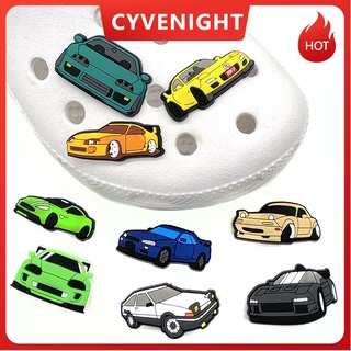 สินค้า จี้การ์ตูน JDM Car Series 9 แบบ สําหรับตกแต่งรองเท้า Crocs