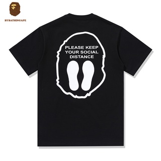 Bape ROCKY เสื้อยืดคอกลม แขนสั้น สไตล์ใหม่ แฟชั่นฤดูร้อน สําหรับผู้ชาย