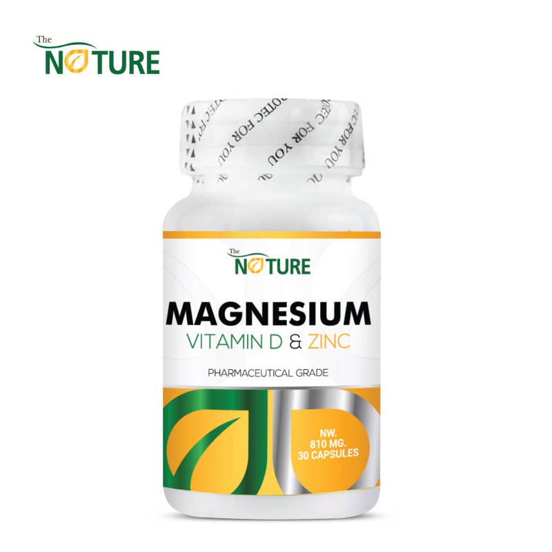 ภาพสินค้าแมกนีเซียม พลัส วิตามินดี ซิงค์ x 1 ขวด Magnesium plus Vitamin D Zinc เดอะเนเจอร์ THE NATURE บรรจุขวดละ 30 แคปซูล จากร้าน vitamin.world บน Shopee ภาพที่ 1