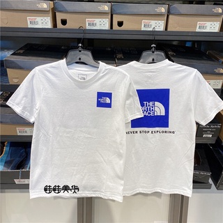 [S-5XL] เสื้อยืดแขนสั้นลําลอง พิมพ์ลายโลโก้ THE NORTH Face Norths Face แฟชั่นสําหรับผู้ชาย