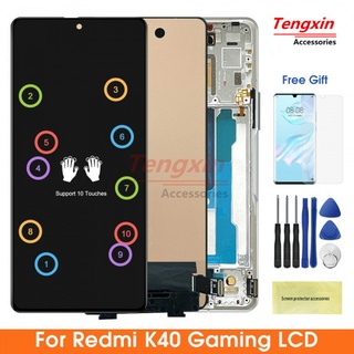 อะไหล่หน้าจอสัมผัส LCD สําหรับ Xiaomi Redmi K40 Redmi K40 Gaming Edition Display
