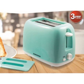 Smart home Toaster เครื่องปิ้งขนมปัง 2ชิ้น พร้อมฝาปิด 650วัตต์ รุ่น SM-T650 รับประกัน 3ปี พกพาสะดวก