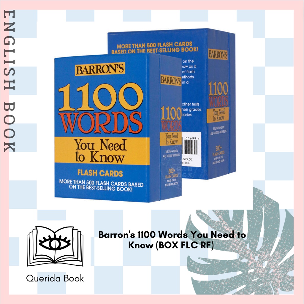 [Querida] Barron's 1100 Words You Need to Know (BOX FLC RF) by Melvin ...