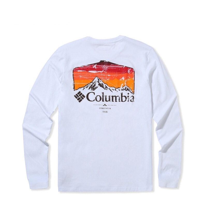 ใหม่-columbia-columbia-เสื้อยืดคอกลม-แขนยาว-ผ้าฝ้าย-ใส่สบาย-สําหรับผู้ชาย