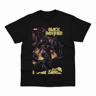 เสื้อยืด พิมพ์ลาย Black Panther And The Army Wakanda สไตล์วินเทจ คลาสสิก