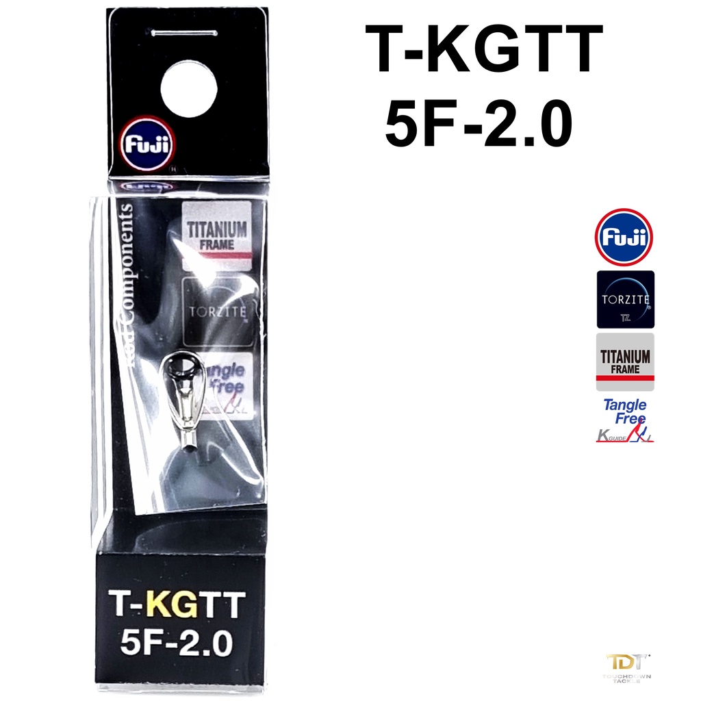 Anneau Guidage Fuji T2-KGTT Torzite Titanium Taille 4F-1.6 Guide De