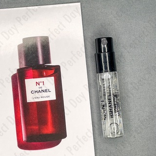 「น้ำหอมขนาดเล็ก」Chanel N°1 de Chanel LEau Roug, 2022 1.5ML