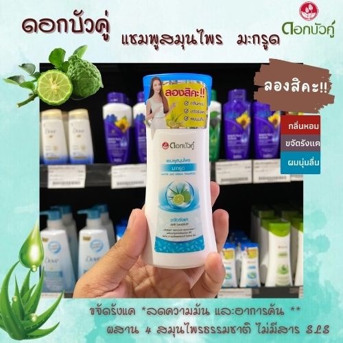 ดอกบัวคู่-แชมพูสมุนไพร-มะกรูด-80-มล-dok-buaku-herbal-shampoo-0000