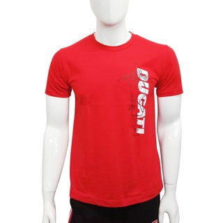 DUCATI T-Shirt เสื้อยืดดูคาติ DCT52 034 สีแดง