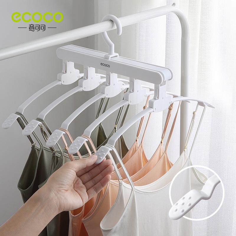ECOCO Multi-functional 5 in 1 Clothes Storage Rack Shelf Closet ...