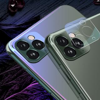 ภาพขนาดย่อของสินค้ากล้องสามมิติแบบเต็มครอบคลุมกระจกนิรภัย iPhone 11 Pro Max Clear ฟิล์มเลนส์เคส