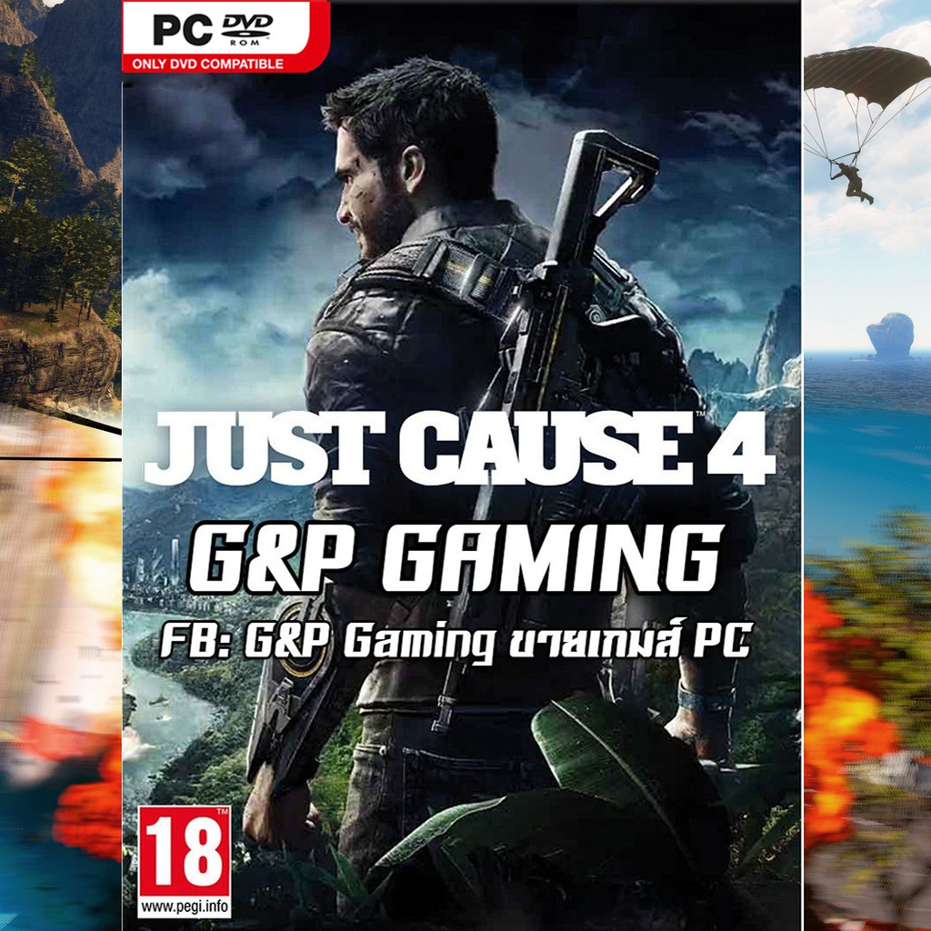  pc game just cause 4 day one edition pc shopee thailand