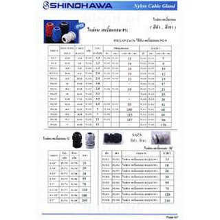 Cable Gland /PG9 /PG11 /PG13.5 /PG16 /PG21  เคเบิ้ลแกลน