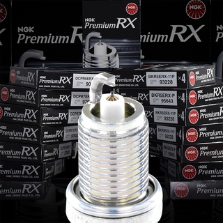NGK หัวเทียน อัพเกรด Premium RX ขั้ว Ruthenium จำนวน 1 หัว - Made in Japan [ราคาต่อหัว]