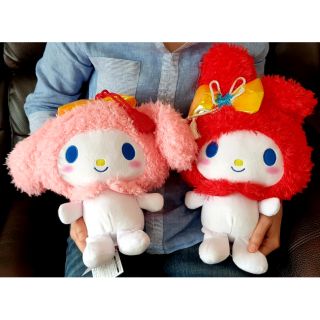 [🇯🇵นำเข้าจากญี่ปุ่น🇯🇵] 🎊 ตุ๊กตา มายเมโลดี้ -🔖 My Melody -ของขวัญ ของ disney แท้  🇯🇵🎀🎈