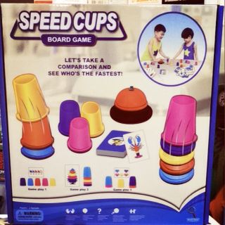 Speed Cups Board game เกมส์เรียงแก้ว