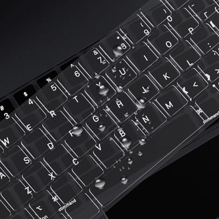 ภาพขนาดย่อของภาพหน้าปกสินค้าพร้อมส่ง Silicone Keyboard Pro12.9/Pro11/Air4 2020 Magic Smart keyboard folio แบบใสTPU ซิลิโคนคีย์บอร์ด กันฝุ่นกันน้ำ จากร้าน cyberbatt บน Shopee