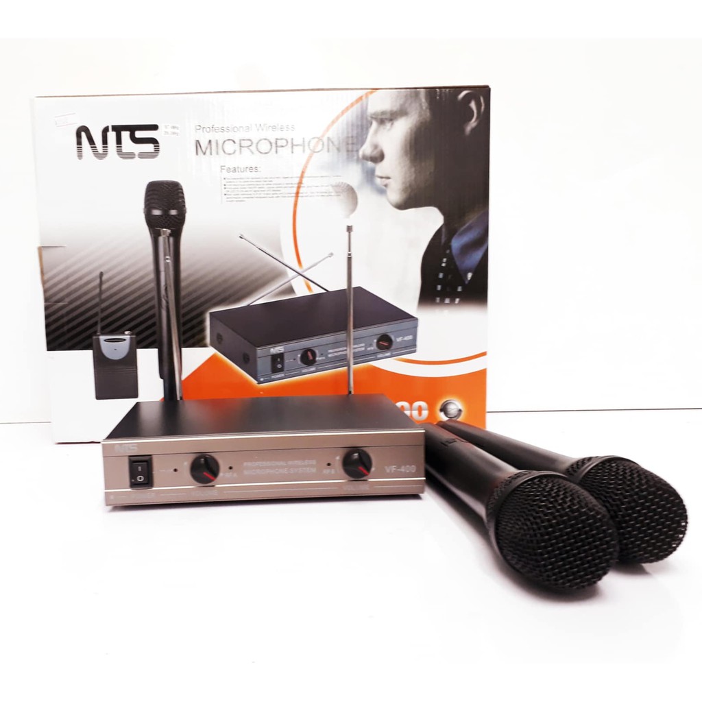 nts-vf-400-handheld-ไมโครโฟนไร้สาย-vhf-ไมค์ถือคู่