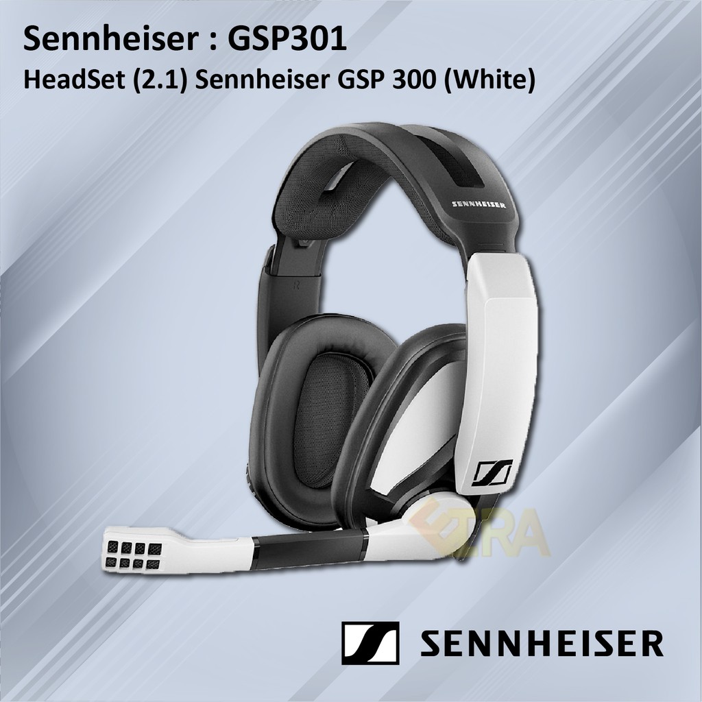 หูฟัง Sennheiser GSP 301 Gaming headset (white) | Shopee Thailand